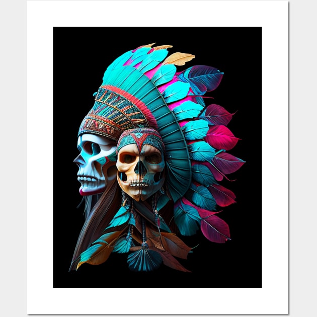 Soul of the Native American Wall Art by VANITAS CONSTANTIN